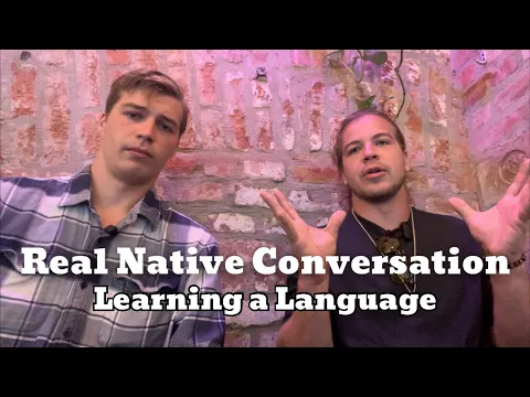 Real Native English Conversation: Learning a Language | Slow English 