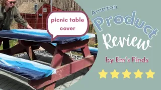 Installation Review Britown Picnic Table Cover with Bench Covers Elastic Fitted Table Cover