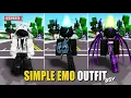 OUTFIT SIMPLE EMO For Boy In Brookhaven - Roblox