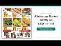 Albertsons Market Weekly Ad 26 - 26 Top Deals