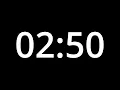 2 MINUTE 50 SECOND TIMER - No Sound