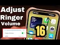 Download Lagu How To Adjust Ringtone Volume On iPhone 16 \u0026 iPhone 16 Pro, Pro Max