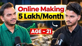 How a 21 Year Old Makes ₹5 Lakh/Month Through Digital Marketing Agency?