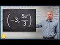 Given a polar point find different ways to write the same point