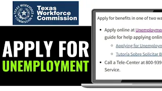 How to Apply for Unemployment in Texas 2026 FULL TUTORIAL