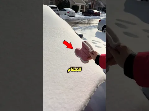 انتقمت من جارها بحيلة عبقرية… 😂