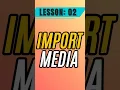 How to Import Videos and Images in Inshot - Lesson 02 Inshot Tutorial #inshot