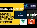 Integrate Paystack API into your Node js Apps using express js in Less than 20 Minutes