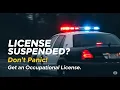 How to Get an Occupational Driver s License in Texas
