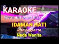 Download Lagu IDAMAN HATI - Rita Sugiarto | Karaoke dut band mix nada wanita | Lirik