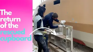 The RETURN of the RESCUED CUPBOARD – S02 E28 – DIY Catamaran
