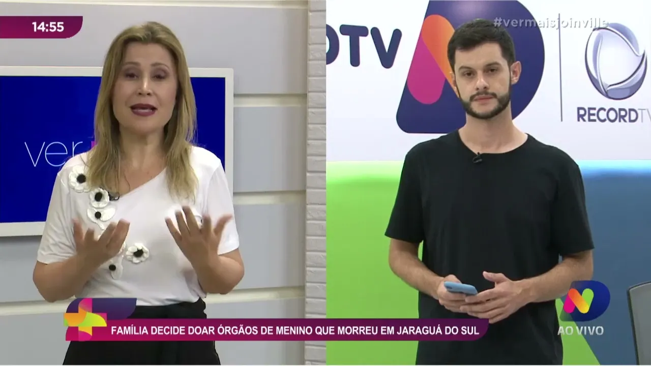 Família decide doar órgãos de menino que morreu em Jaraguá do Sul