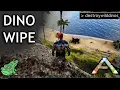How to do a Dino Wipe Ark Survival Evolved Single Player - destroywilddinos