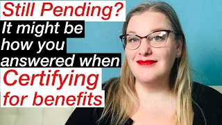 Unemployment Update CA EDD How To Certify For Benefits So Your Claim Is Not Flagged Pending