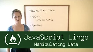 JavaScript Lingo Manipulating Data