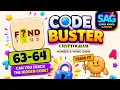 CODE BUSTER level 63 64