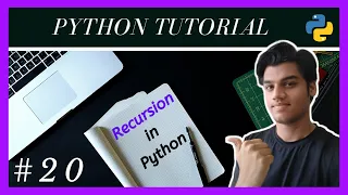 Recursion in Python Recursive Function Python Recursion Python programming tutorials in HINDI