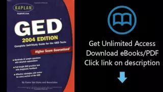 Download Kaplan GED 2004 Sixth Edition PDF