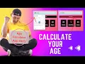 How To Build Age Calculator App Using HTML CSS And JavaScript by SwiftCode BD IT Solution Academy