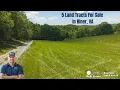 5 Land Tracts For Sale At Auction In Riner VA