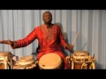 Lagu Pape Samory Seck Solo Djembe \u0026 Sabar Jazz, Afrika Senegal
