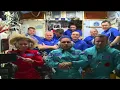 Download Lagu First woman to fly in space calls Russian film crew on space station during ceremony