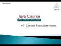 -Control Flow Statements Java Course For Beginners with real life examples
