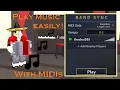 How to play music using MIDIs in Wild West Roblox Wild West