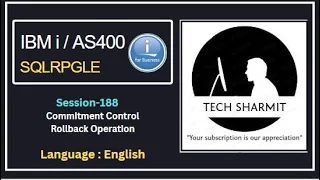 Rollback operation in Commitment Control in SQLRPGLE Commitment Control in DB2 Commit Options
