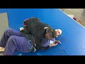 Knee elbow escape from side control