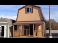 Tuff shed 16x16 two story barn cabin