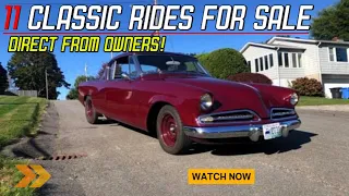 Discover 11 Stunning Classic Cars on Craigslist - Direct from Owners