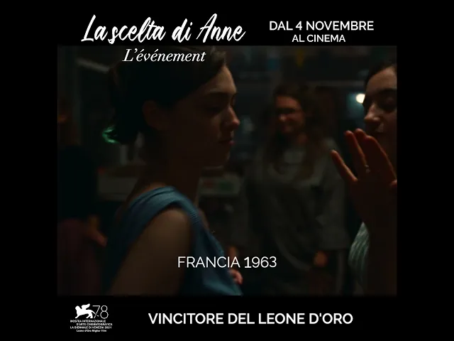 La scelta di Anne - L'événement di Audrey Diwan | Teaser Trailer