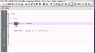 13 For and Foreach Loop Section PHP MySQL