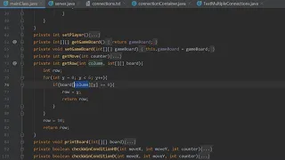 Connect 4 in Java Part 3 - For loops