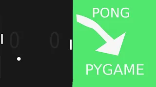 Make a Pong game in pygame Spidixel