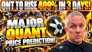 Quant (QNT) Price Outlook! Is A $409 Breakout Coming For QNT In The Next 2-3 Days?