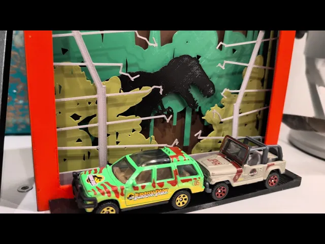 Jurassic Shadow Box Diorama video thumbnail
