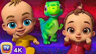 Chubby Cheeks | Baby Songs & Dinosaur Rhymes for Kids | ChuChuTV Nursery Rhymes #ChuChuTV100M