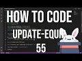 how to code racket - 55 update-equip nested struct updaters