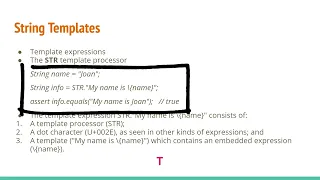 What are Java 21 String Templates