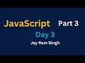 JavaScript Loops Switch Case Recursion Scope Functions Objects Online Class at WIPRO Day 3