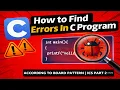 How to Find Errors in C Program ICS Part-2 Computer Science Very Important Short Questions