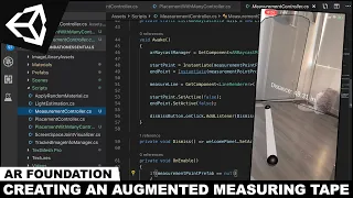 Download AR Foundation with Unity3d and Creating An Augmented Reality Measuring Tape Tool MP3