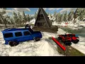 Download Lagu Snowstorm Traps Millionaires in Cabin | Farming Simulator 25