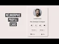 Awesome Profile Card Using Neumorphism HTML CSS and JS