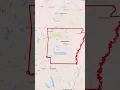Arkansas map