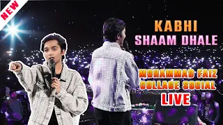 Download Kabhi Shaam Dhale | College Concert 2024 | Mohammad Faiz Live performance | Jhankar Studio MP3