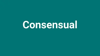 Consensual Meaning and Pronunciation