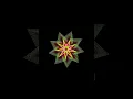 Amazing Star Spiral Graphics Design using Python turtle